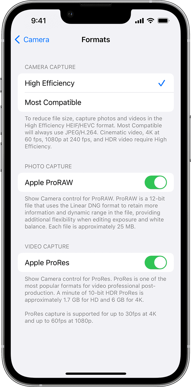 贺州苹果13维修分享如何在 iPhone 13 Pro 机型中拍摄和管理 ProRes 视频 