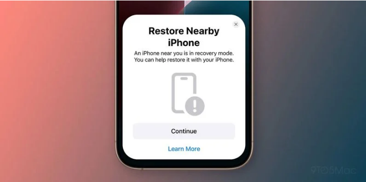 贺州苹果手机维修分享iOS 18无线恢复功能可用另一部iPhone恢复变砖的iPhone 16 