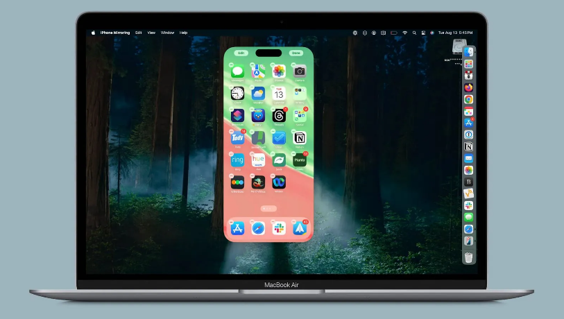 贺州苹果手机维修分享苹果 macOS 15 Sequoia 和 iOS 18 的 iPhone 投屏功能升级 