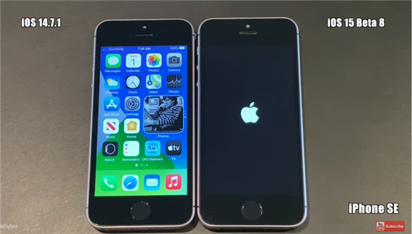 贺州苹果手机维修分享iPhone 6s 等老款机型升级 iOS 15 beta 8 后表现如何 