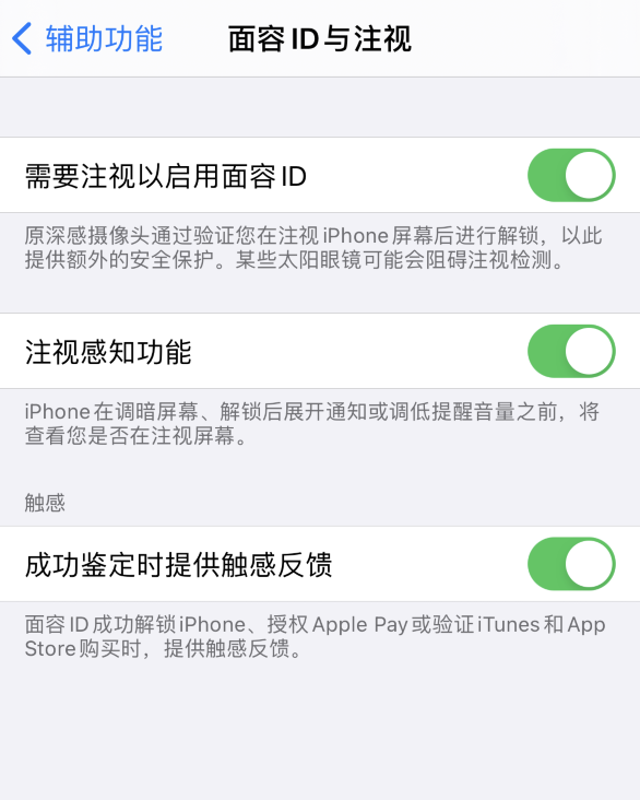 贺州苹果手机维修分享面容 ID 使用技巧 